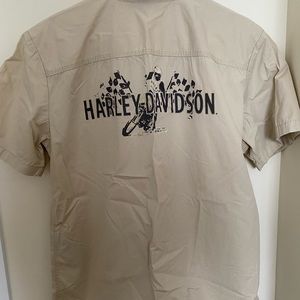 Harley Davidson button up